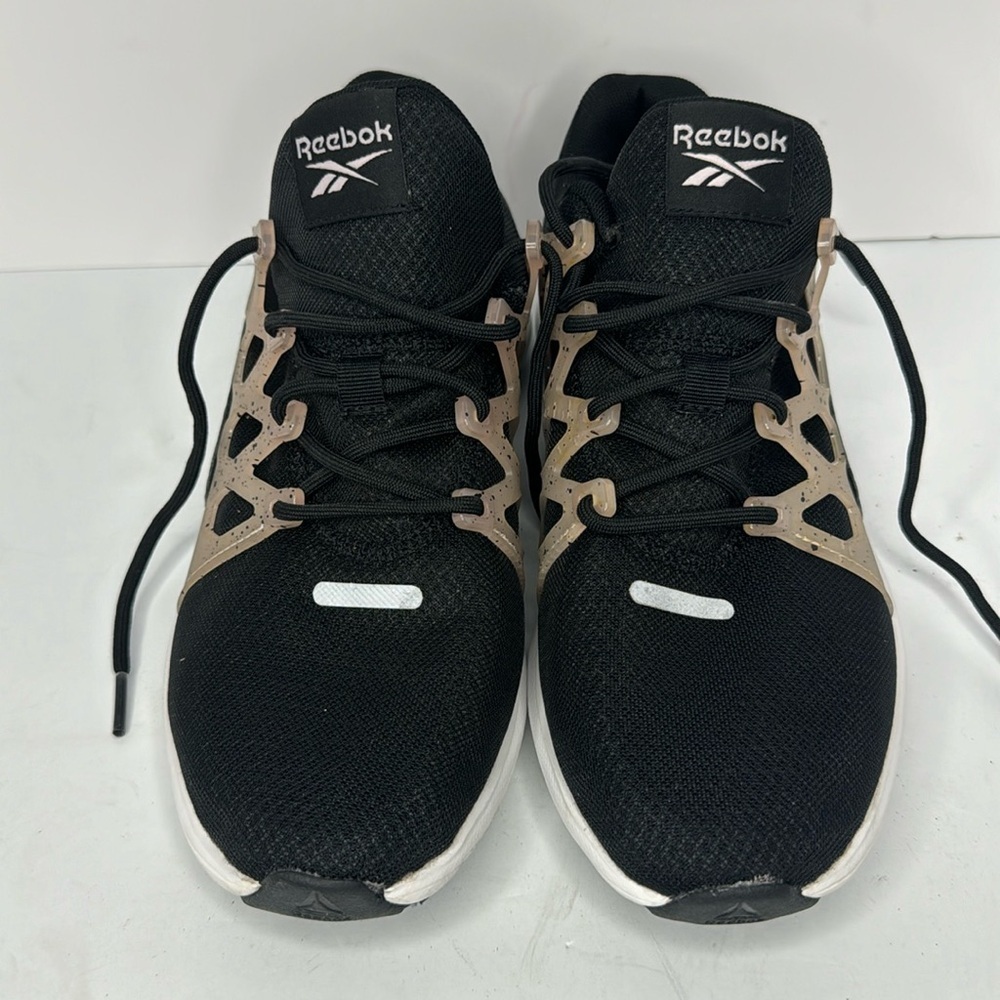Reebok Driftium Ride 2.0 Women’s Sz 8.5 Black/White/Pink FuelFoam Running Shoes